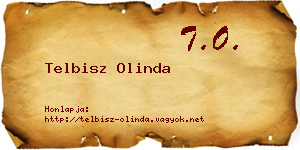 Telbisz Olinda névjegykártya